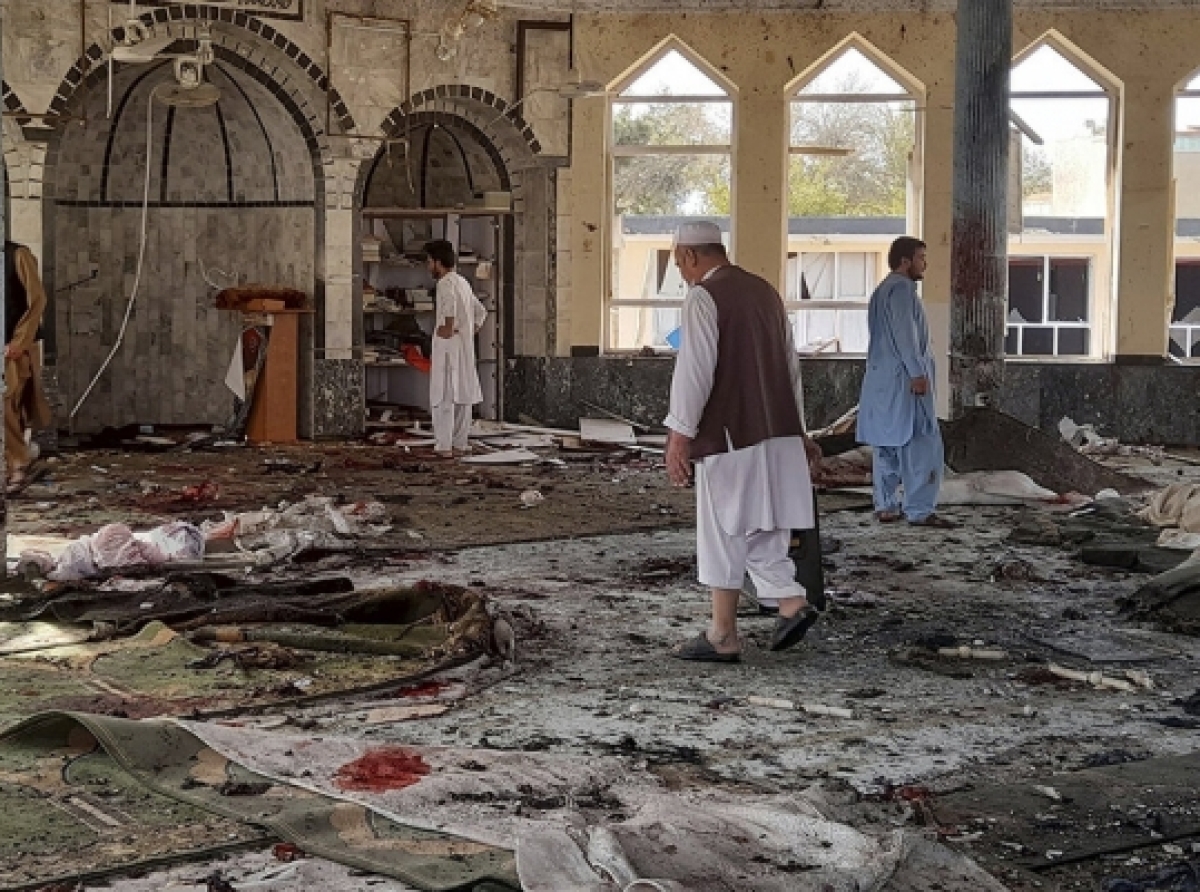 The tragic death of people praying in a mosque in Kunduz has grieved us